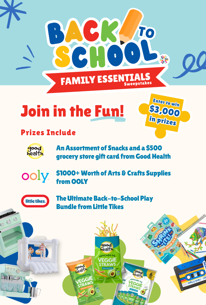 Back to School Family Essentials Sweepstakes